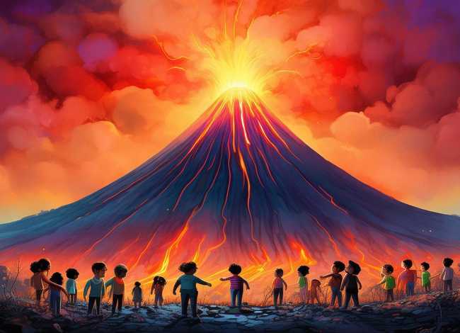 火山的故事儿童在线听 - 火山爆发故事在线收听