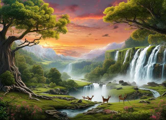 关于大自然故事、关于大自然故事的作文