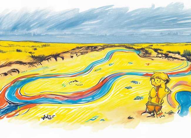 黄河儿童简笔画、黄河儿童简笔画怎么画 黄河儿童简笔画、黄河儿童简笔画怎么画