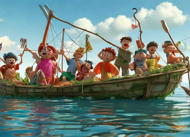 草船借箭的故事儿童版（草船借箭的故事简易版）