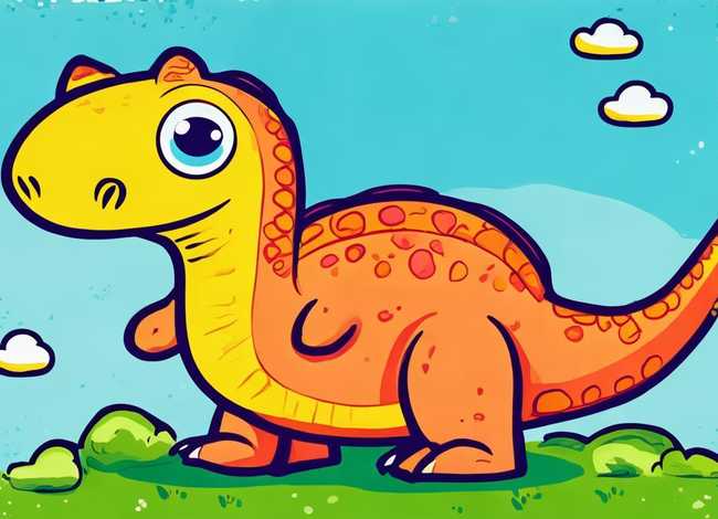 简单的儿童简笔画大全恐龙，简单的儿童简笔画大全恐龙怎么画