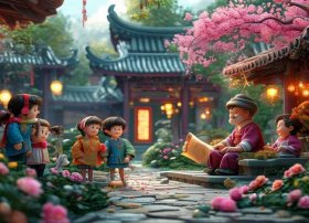 古诗的故事儿童版（播放古诗少儿故事）