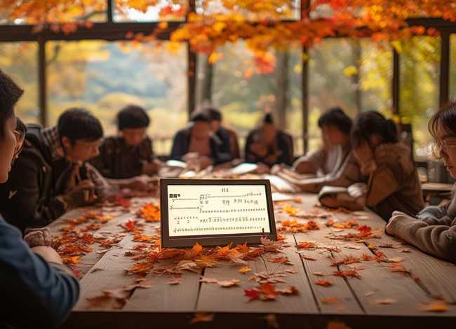 学唱秋天的故事 - 学唱秋天的故事简谱视频