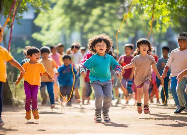 儿童经典游戏跳皮筋，儿童经典游戏跳皮筋教案