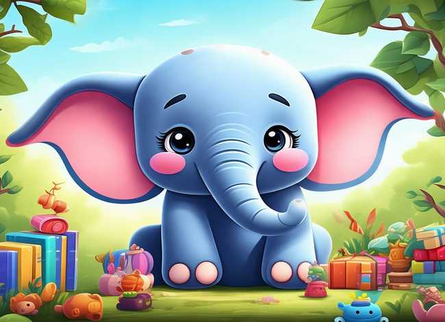 大象儿童故事绘本阅读；大象绘本故事图片