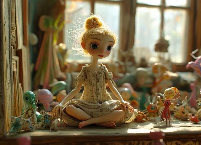 拇指姑娘讲故事视频、讲故事拇指姑娘的视频