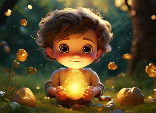 儿童睡前童话故事点石成金，点石成金的寓言故事幼儿版