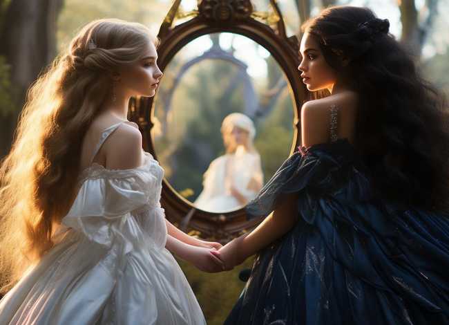 儿童故事白雪公主和贝尔公主；白雪公主和贝尔公主的故事 视频