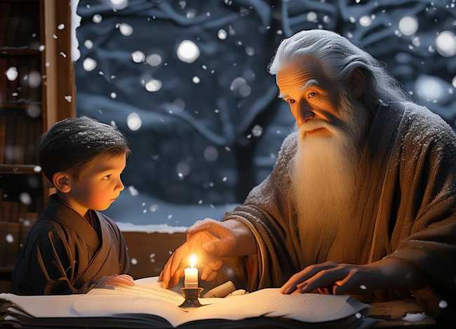 程门立雪故事书儿童版、程门立雪故事文字版