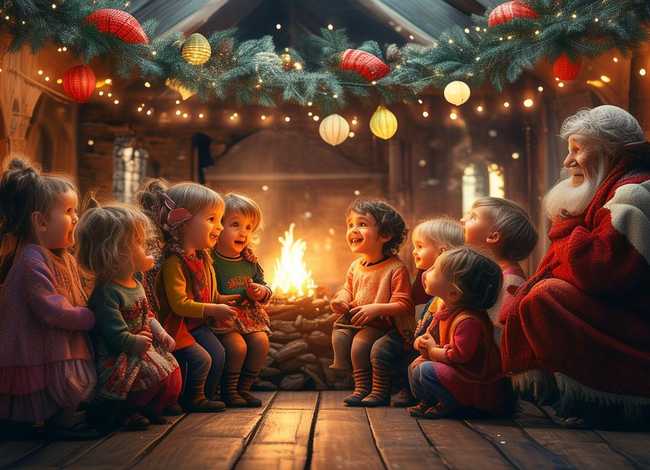 儿童新年的故事和传说 - 幼儿新年的小故事