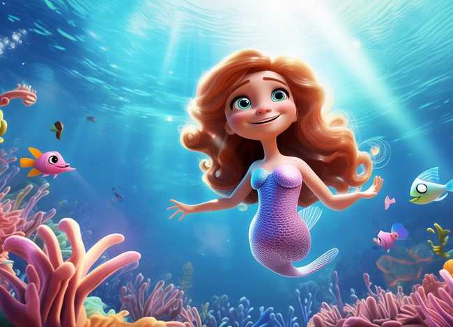 儿童美人鱼故事动画片；我想看儿童美人鱼动画片