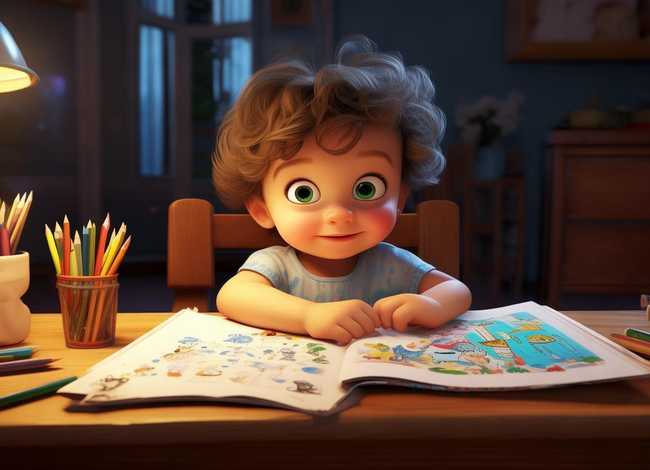 学画画讲故事儿童（讲故事学画画书籍）