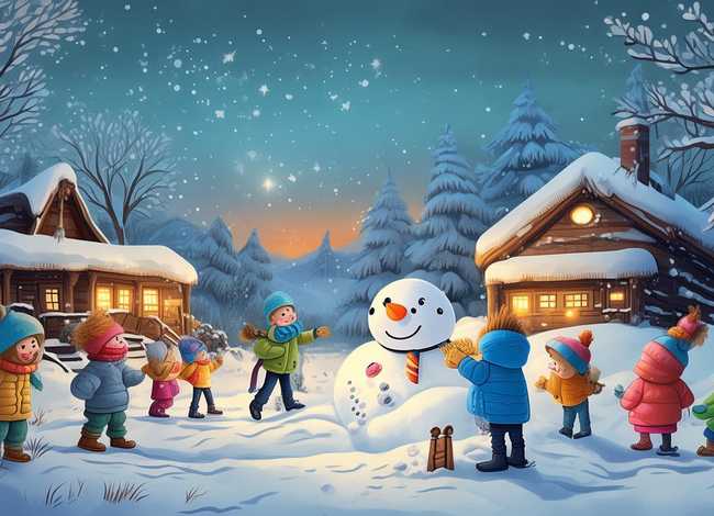 儿歌冬天的故事，儿歌冬天的故事简谱