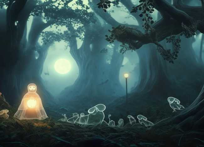 儿童幽灵故事100个、幼儿故事大全 讲故事幽灵的故事