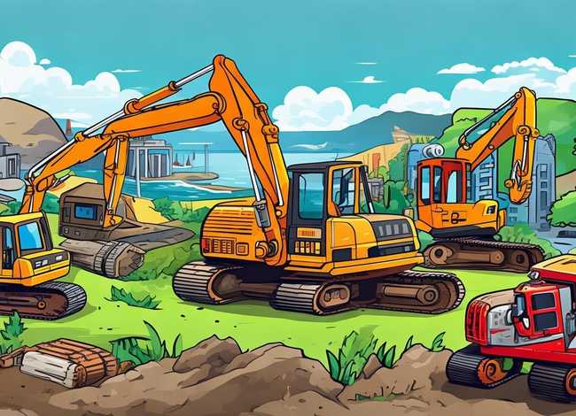 挖掘机的故事全集文字 - 挖掘机故事大全文字
