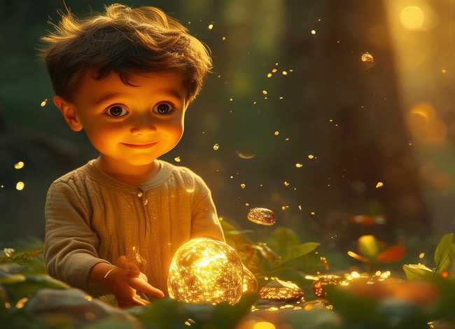 儿童睡前童话故事点石成金，点石成金的寓言故事幼儿版