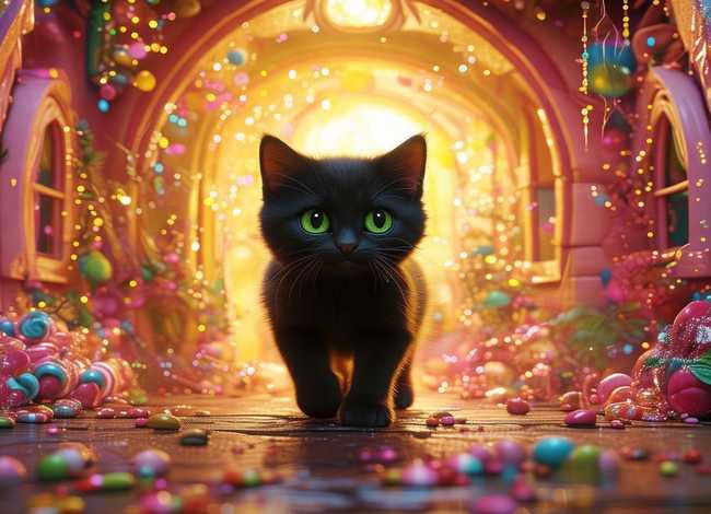 糖果屋历险记儿童故事 - 猫小帅故事糖果屋历险记