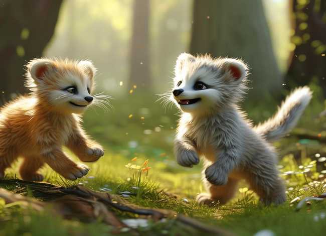 好狐狸和坏狐狸的幼儿故事 - 好狐狸和坏狐狸的幼儿故事图片