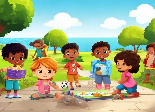 英语绘本故事制作四年级、我的一天英语绘本故事制作四年级