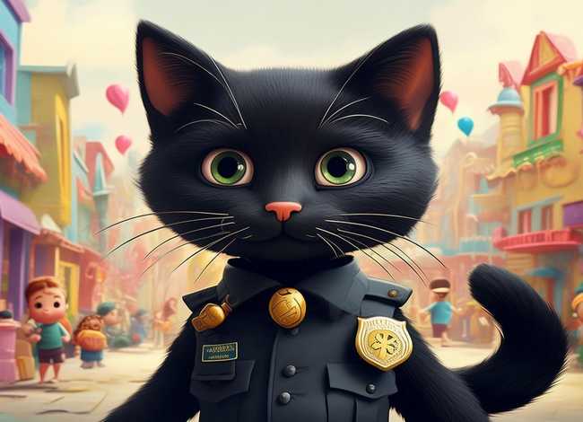 黑猫警长幼儿故事，幼儿有声故事黑猫警长