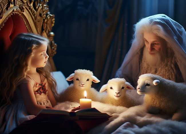 睡前小故事白雪公主的故事 睡前小故事白雪公主的故事三只小羊