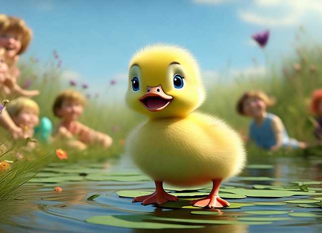 鸭子唱歌儿童故事，小鸭子唱歌故事