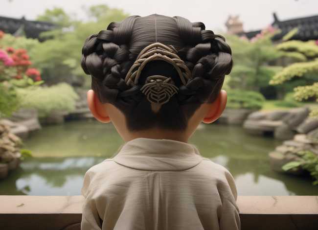 古代儿童发型图解 古代儿童发型图解大全