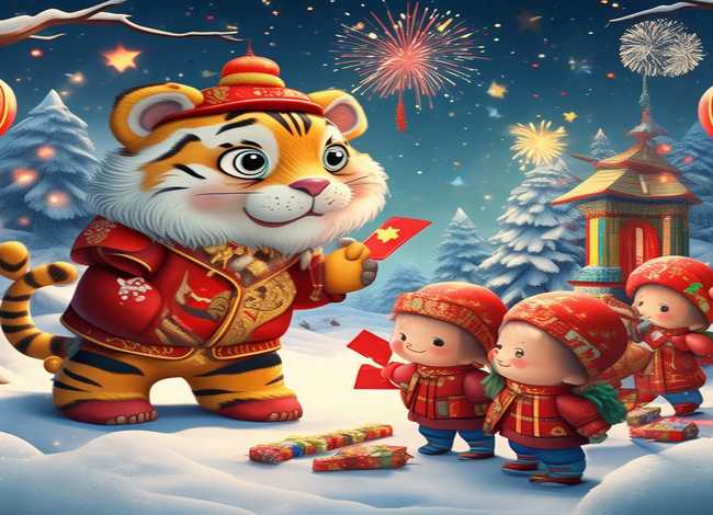 老虎过新年儿童故事；老虎过年的故事