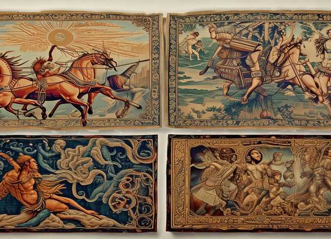 西方神话绘画ppt（西方神话绘画作品）