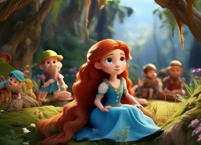 儿童绘本有声故事白雪公主、幼儿绘本白雪公主的故事