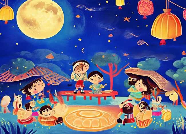 儿童中秋绘本故事，中秋幼儿绘本故事