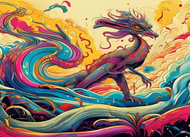 神话连环画简笔，神话连环画简笔画