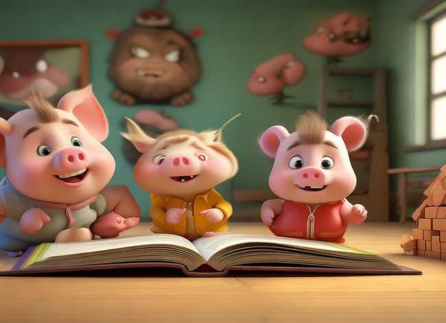 三只小猪的故事幼儿（三只小猪的故事幼儿园孩子讲）