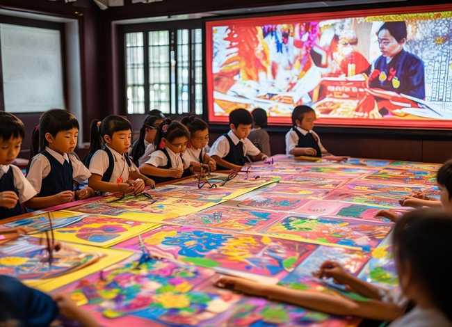 四年级剪纸故事大全 - 四年级剪纸故事大全视频