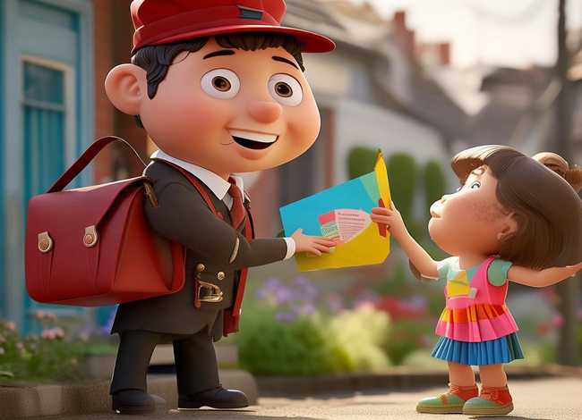 送信的邮递员幼儿故事，送信的邮递员幼儿故事简短