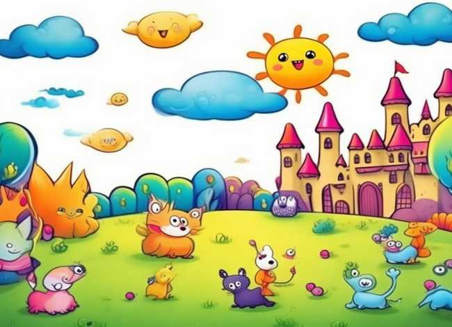 儿童故事画原创、儿童故事画大全简单漂亮