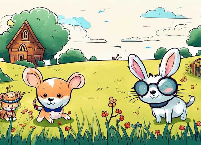 儿童简短动物故事绘画 幼儿动物故事简笔画