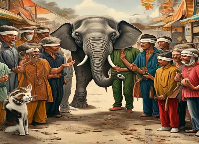 盲人摸象的故事完整版 - 盲人摸象的故事完整版视频猫小帅