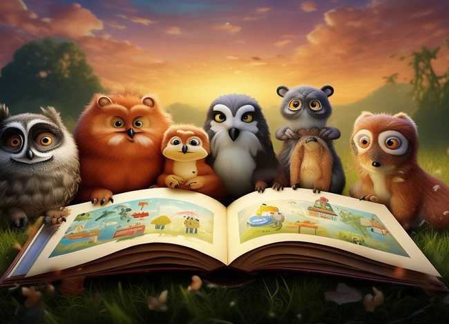 动物世界的故事童话版 动物世界的故事文字版