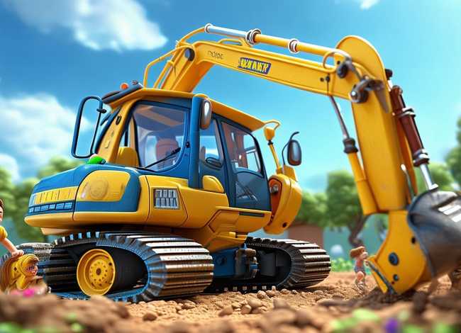 挖挖机儿童动画视频全集免费观看挖掘机视频 - 挖挖机,儿童版动画片