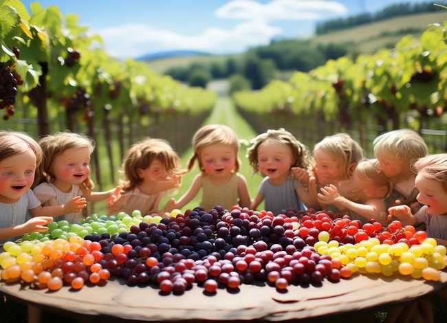 关于葡萄的儿童小故事 - 关于葡萄的幼儿故事