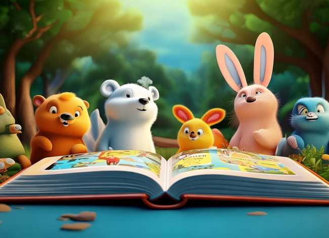 中班儿童关于动物的故事绘本、幼儿园中班关于动物的故事