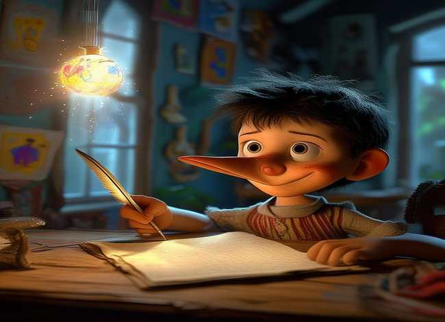 说谎的匹诺曹儿童故事、会说谎的匹诺曹故事