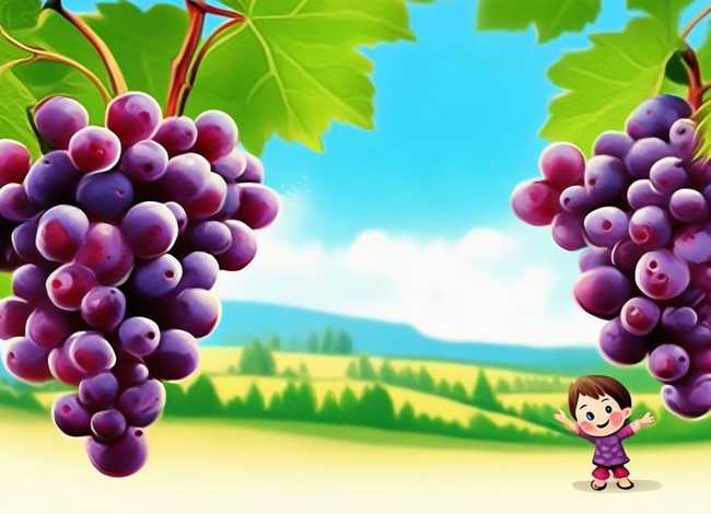 幼儿绘本葡萄；幼儿绘本葡萄图片