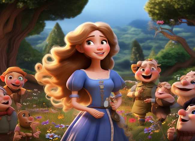 儿童故事白雪公主和七个小矮人、幼儿故事白雪公主和七个小矮人视频