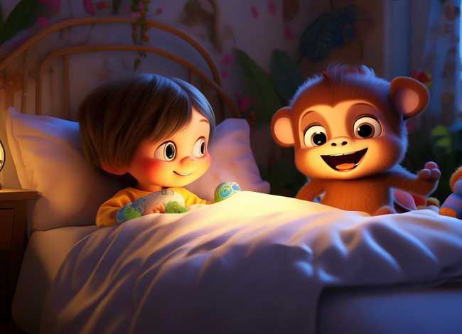 幼儿睡前猴子小故事（幼儿睡前猴子小故事视频）