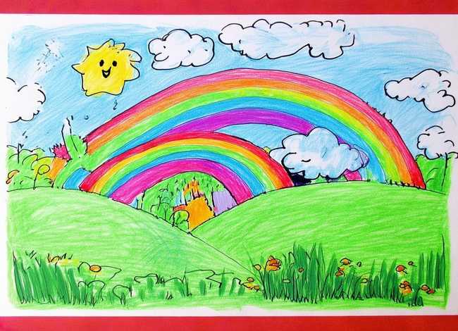 儿童获奖绘画作品图片 儿童获奖绘画作品图片简笔画