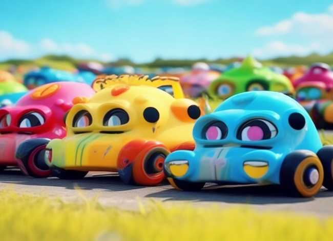 儿童汽车故事图片大全，儿童汽车绘画图片大全