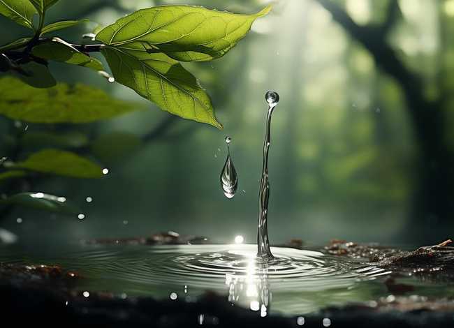 一滴水故事寓意（一滴水故事寓意是什么）