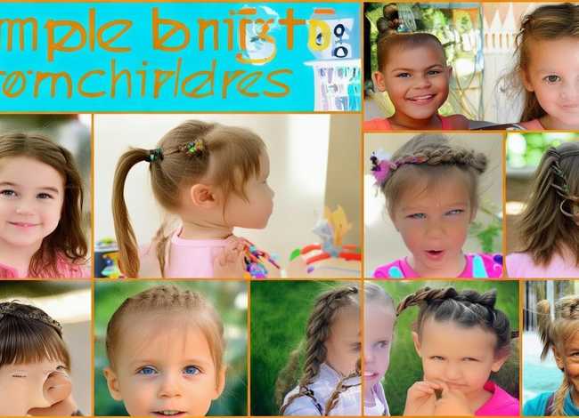 儿童头发扎法大全，儿童头发扎法大全简单